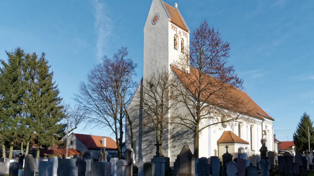 Stadtansicht von Allach-Untermenzing