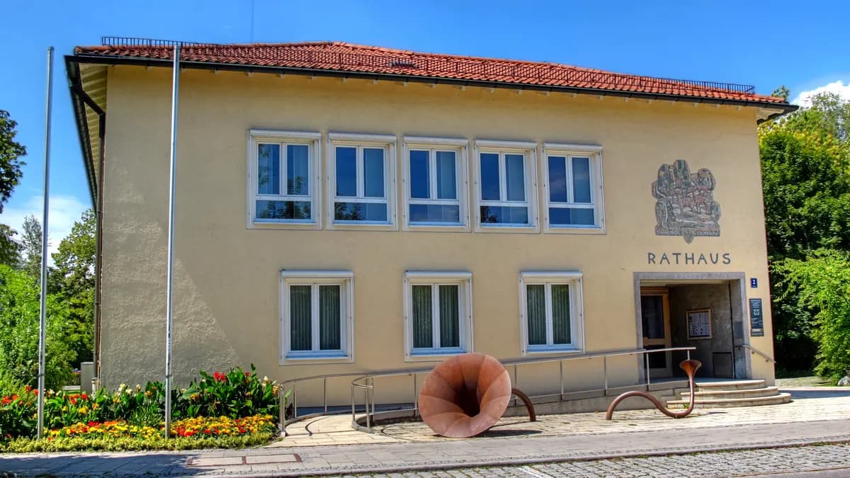 Stadtansicht von Eichenau