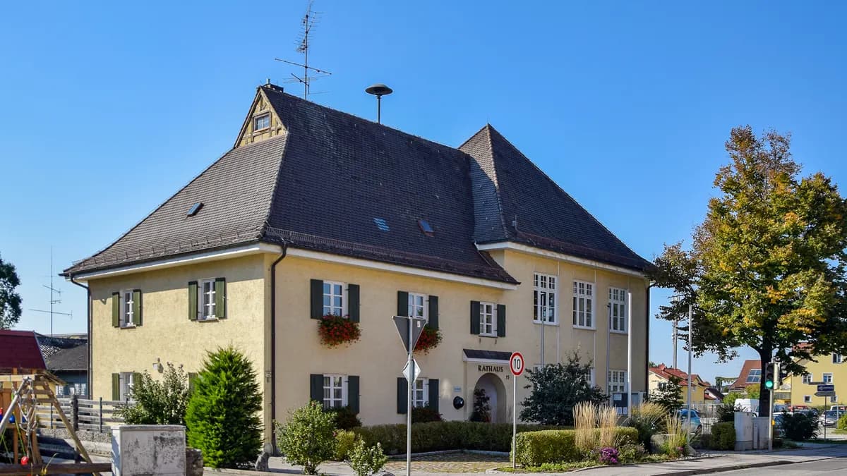 Stadtansicht von Forstern