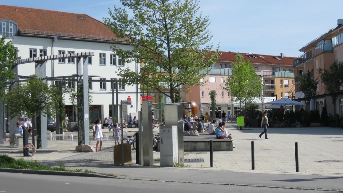 Stadtansicht von Gilching