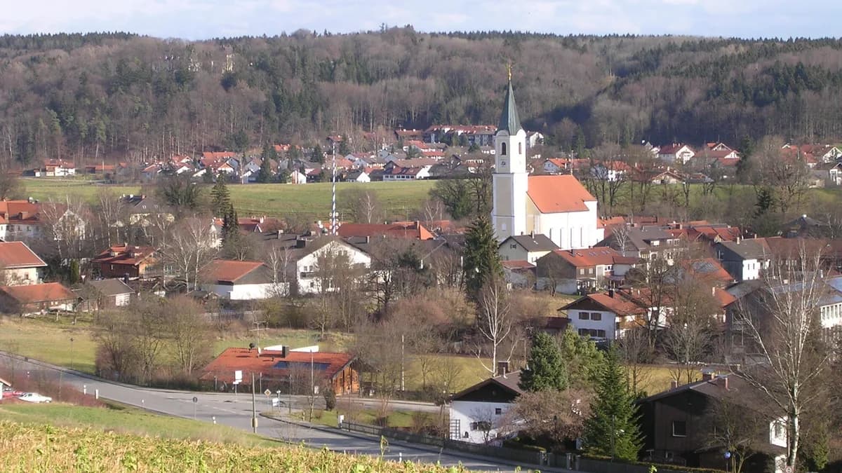 Stadtansicht von Glonn