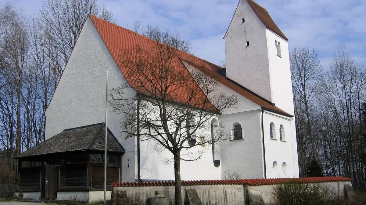 Stadtansicht von Moosach