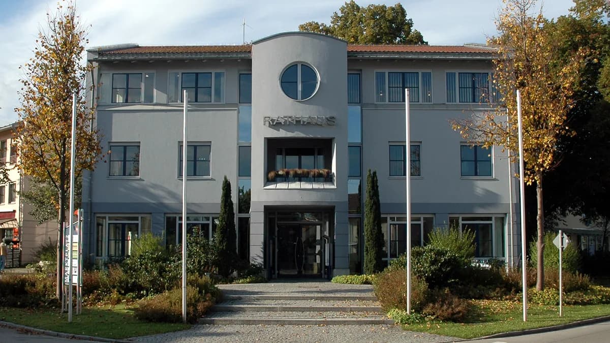 Stadtansicht von Schwabhausen