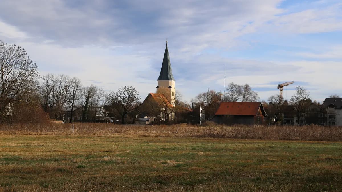 Stadtansicht von Taufkirchen